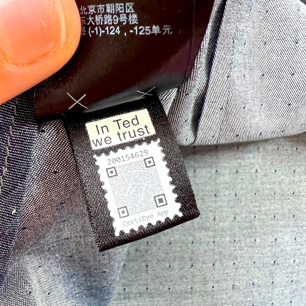 Ted Baker Blue Casual Button Down Shirt💎💎 - Picture 5 of 9